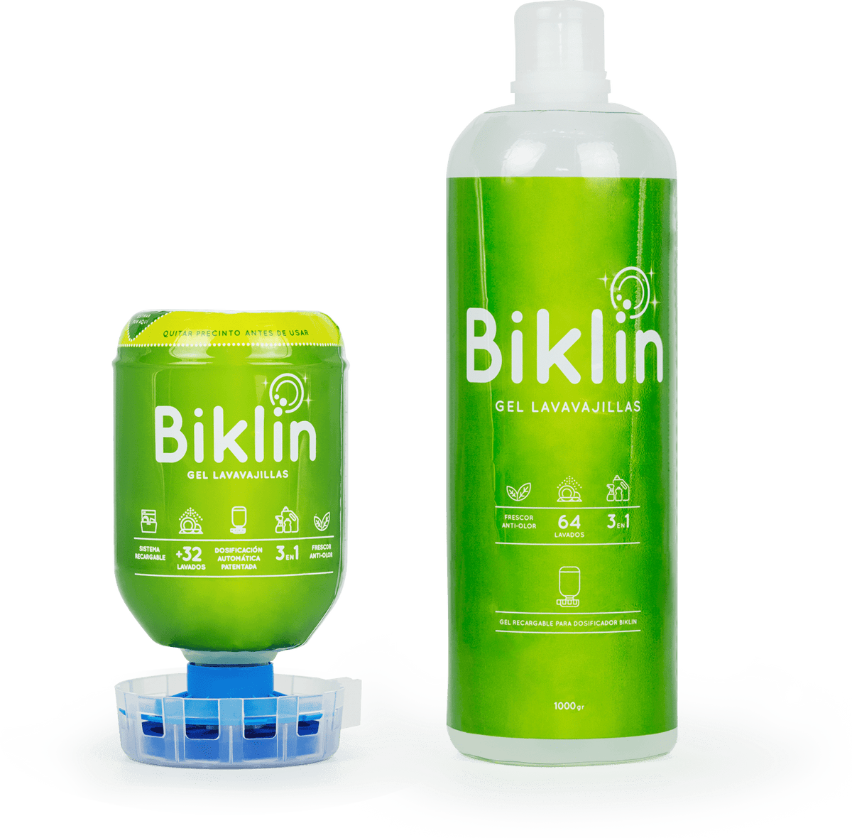 Biklin bote recarga